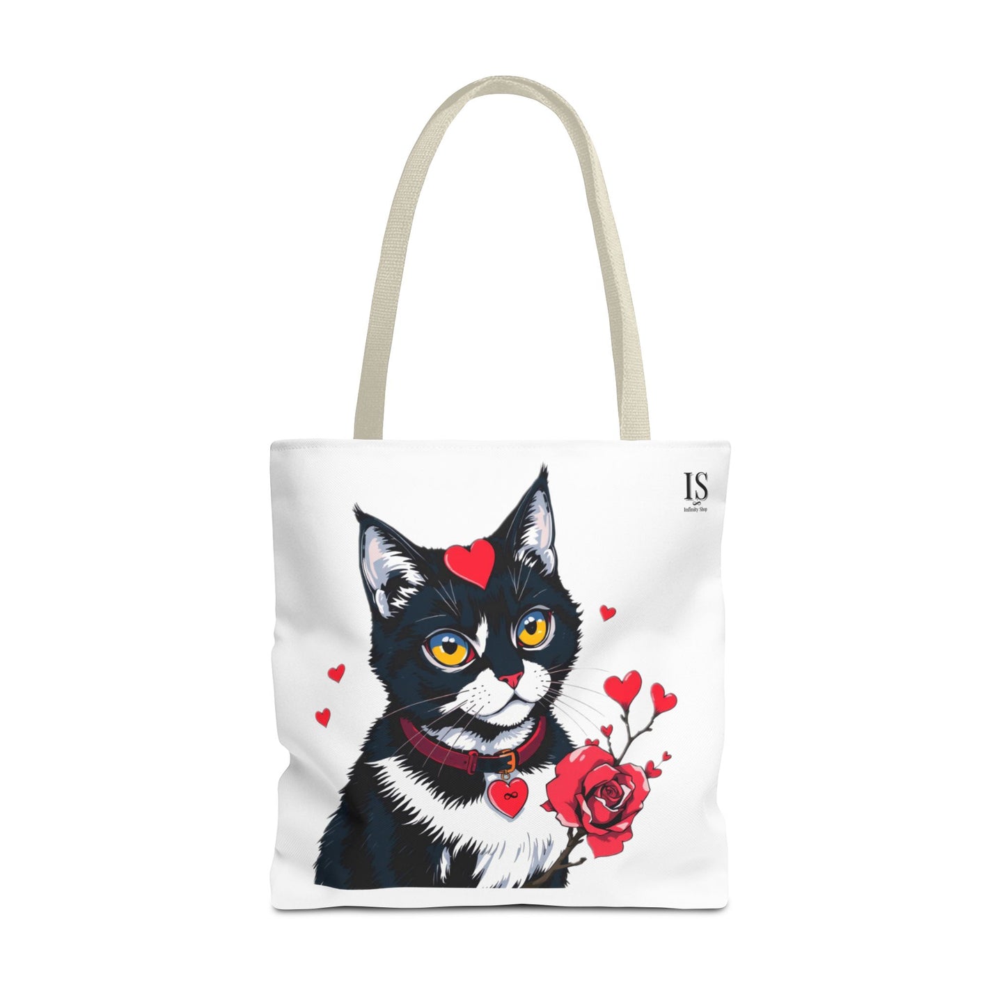 Cat Tote Bag - Beautifull Aesthetic Cat Creative Design