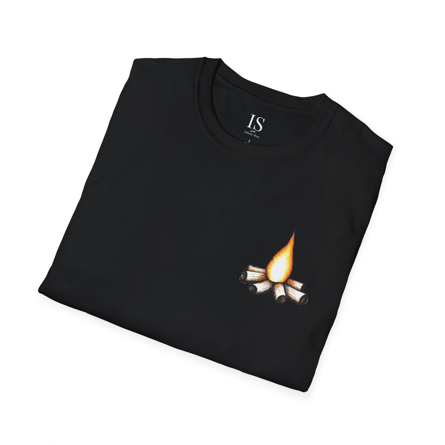 Campfire T-Shirt - Minimalist and Fun Design for Outdoor Enthusiasts