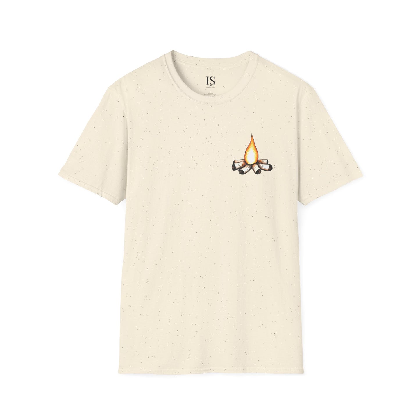 Campfire T-Shirt - Minimalist and Fun Design for Outdoor Enthusiasts