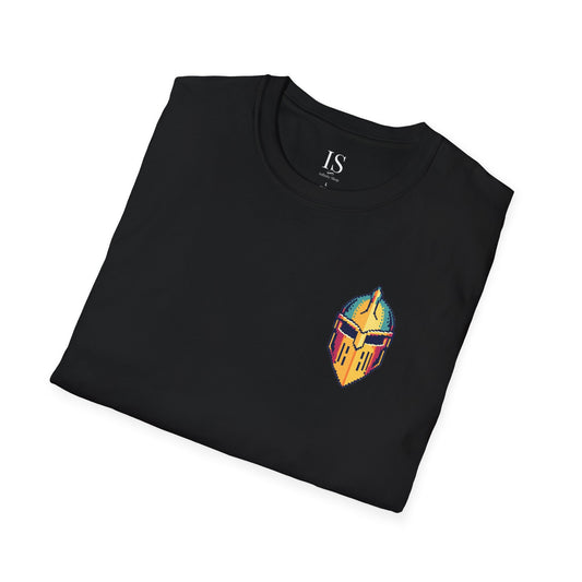 Pixelated Medieval Helmet Unisex T-Shirt