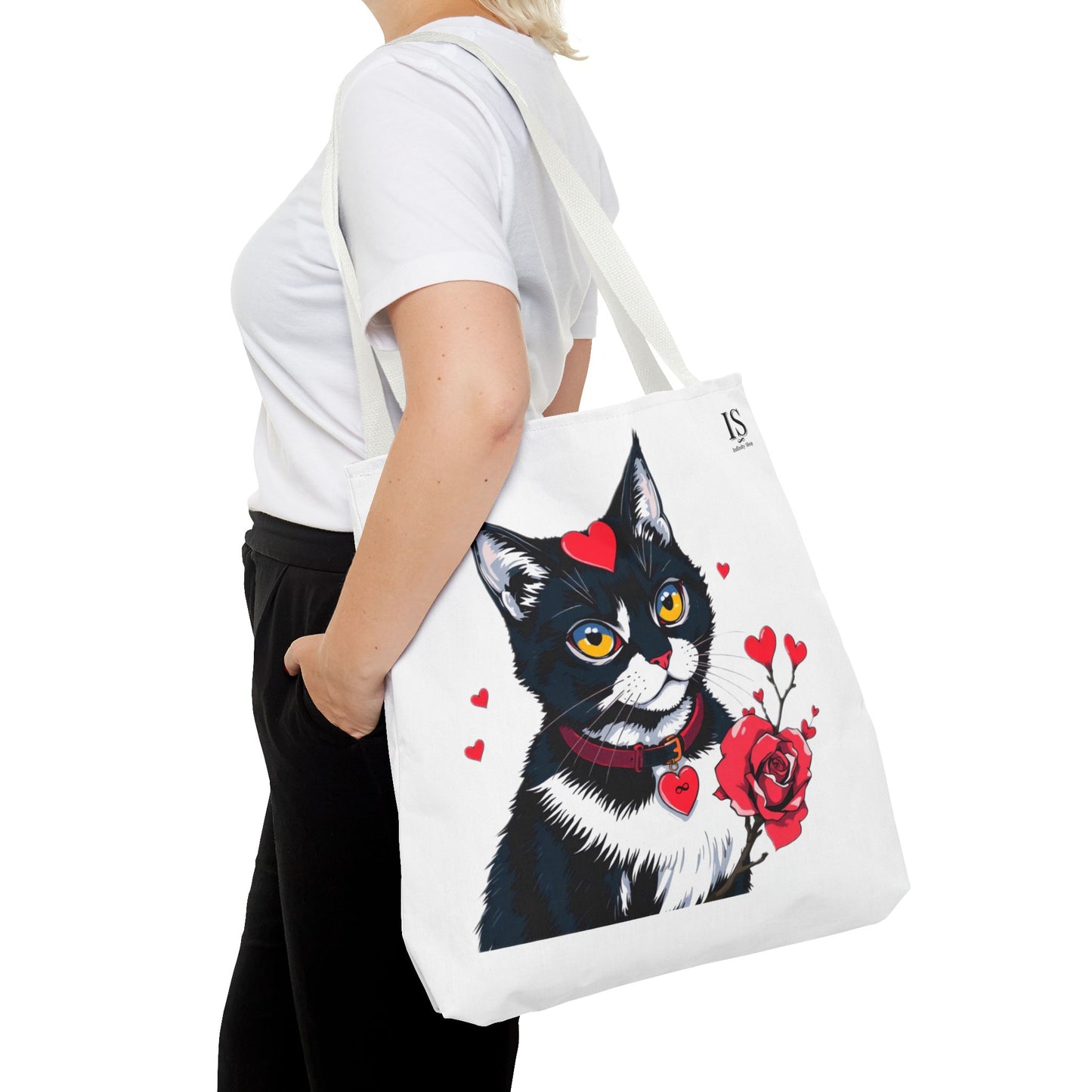 Cat Tote Bag - Beautifull Aesthetic Cat Creative Design