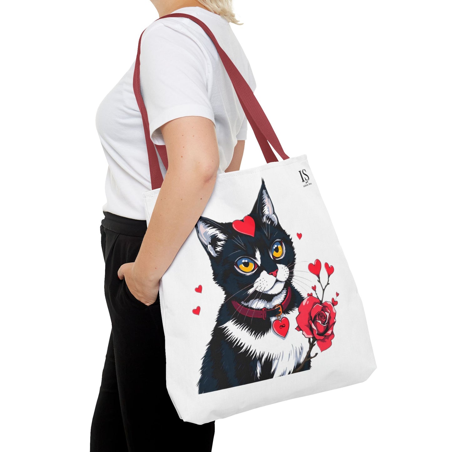 Cat Tote Bag - Beautifull Aesthetic Cat Creative Design