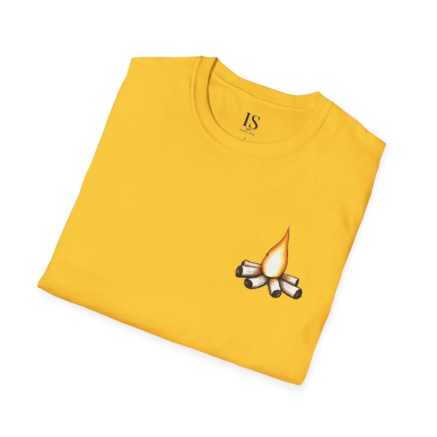 Campfire T-Shirt - Minimalist and Fun Design for Outdoor Enthusiasts