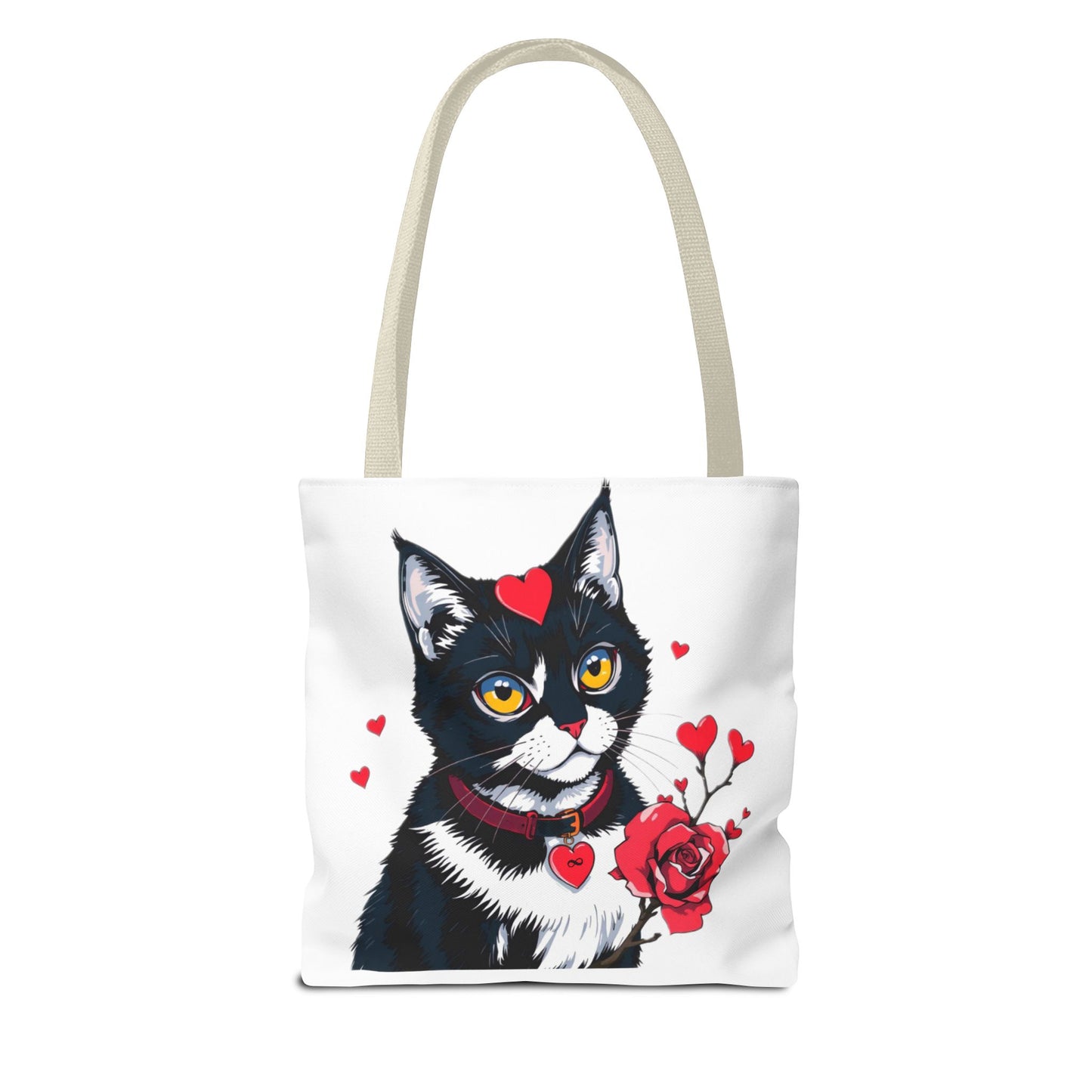 Cat Tote Bag - Beautifull Aesthetic Cat Creative Design