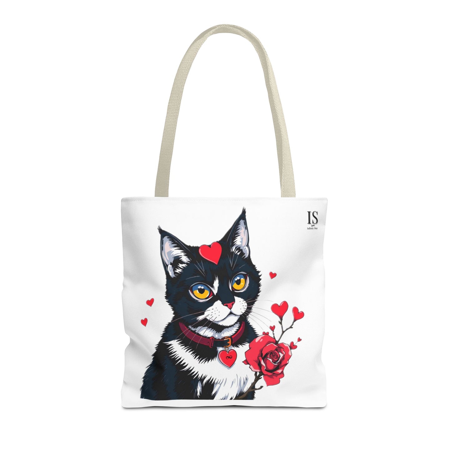 Cat Tote Bag - Beautifull Aesthetic Cat Creative Design