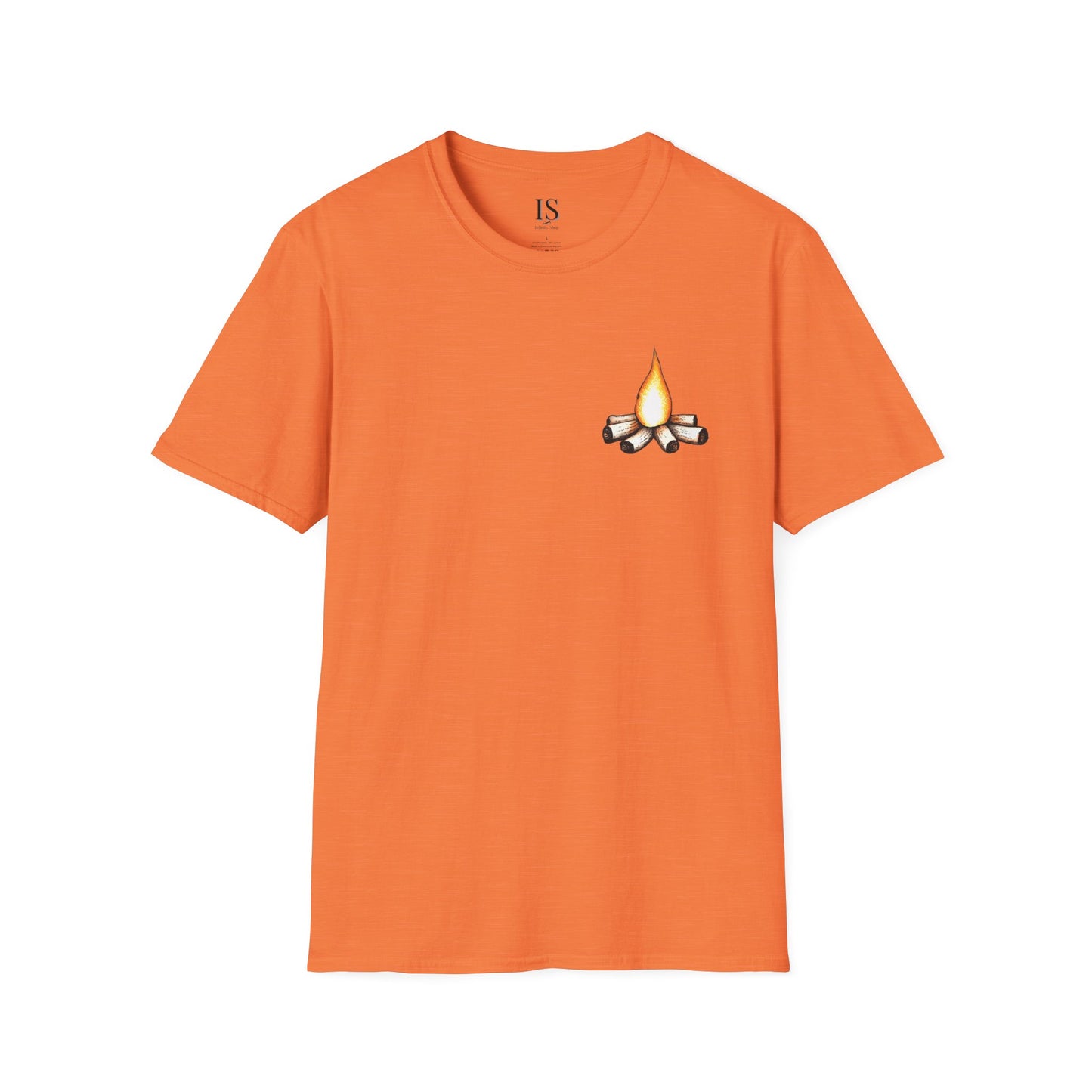 Campfire T-Shirt - Minimalist and Fun Design for Outdoor Enthusiasts