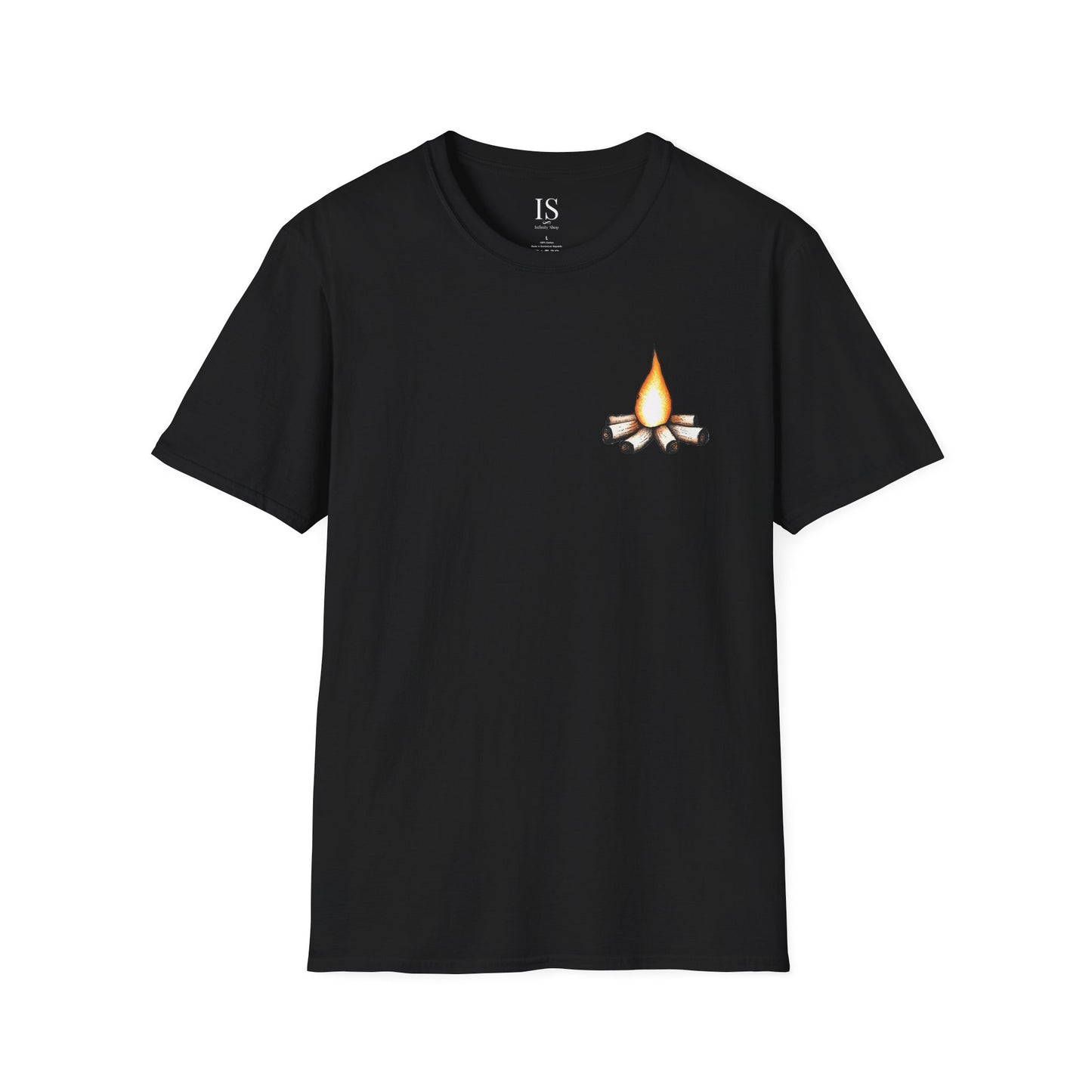 Campfire T-Shirt - Minimalist and Fun Design for Outdoor Enthusiasts