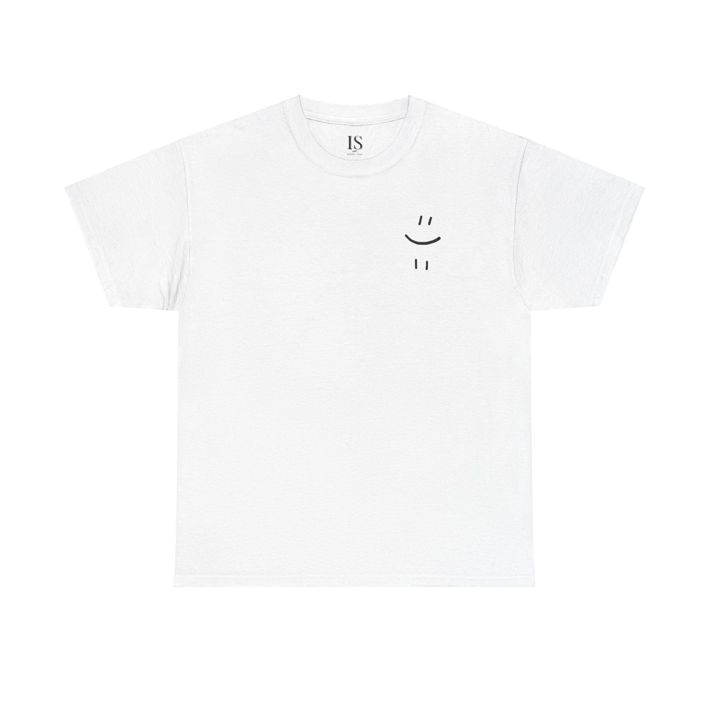 Camiseta con carita feliz-tristre