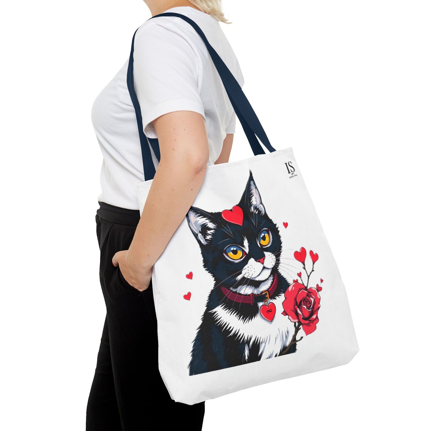 Cat Tote Bag - Beautifull Aesthetic Cat Creative Design